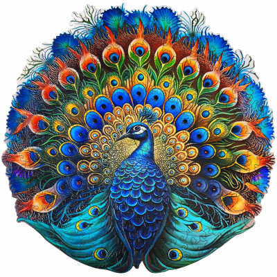 Peacock puzzle 500 pièces