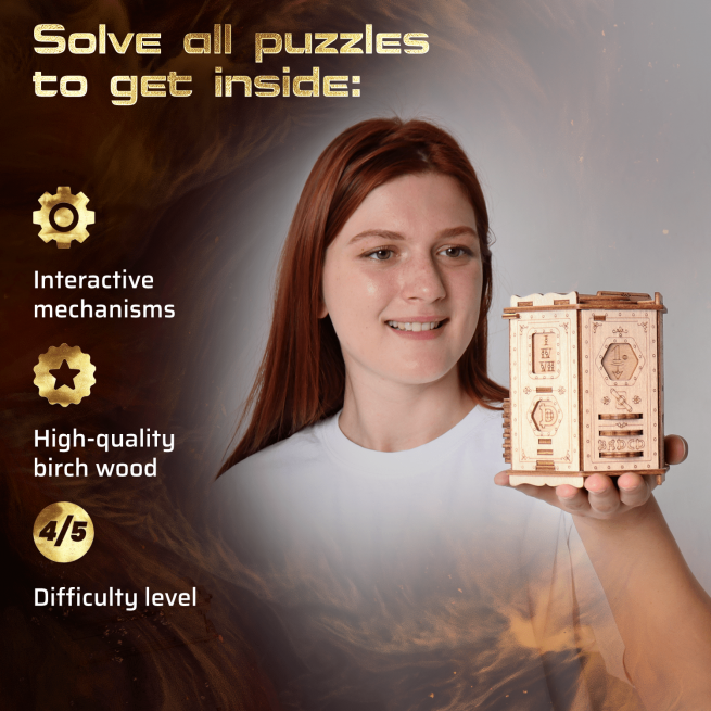 Images et photos de 3D Puzzle Game Fort Knox Box Pro. ESC WELT.