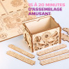 Images et photos de Wooden Secret MAZE BOX, KIT DE PUZZLE 3D À MONTER SOI-MÊME. ESC WELT.