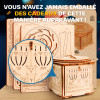 Images et photos de Wooden Secret LOCK BOX, KIT DE PUZZLE 3D À MONTER SOI-MÊME. ESC WELT.