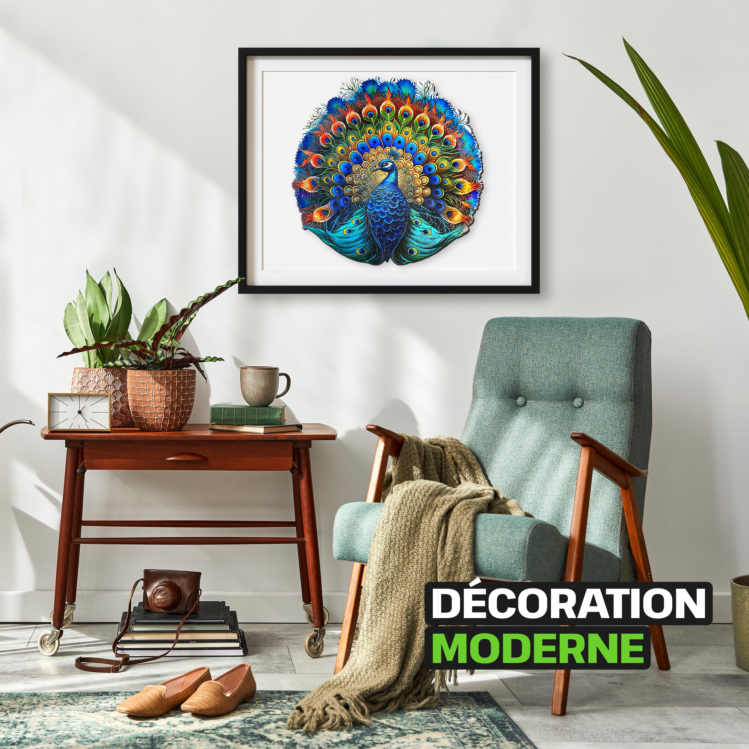 Images et photos de Peacock puzzle 500 pièces. ESC WELT.