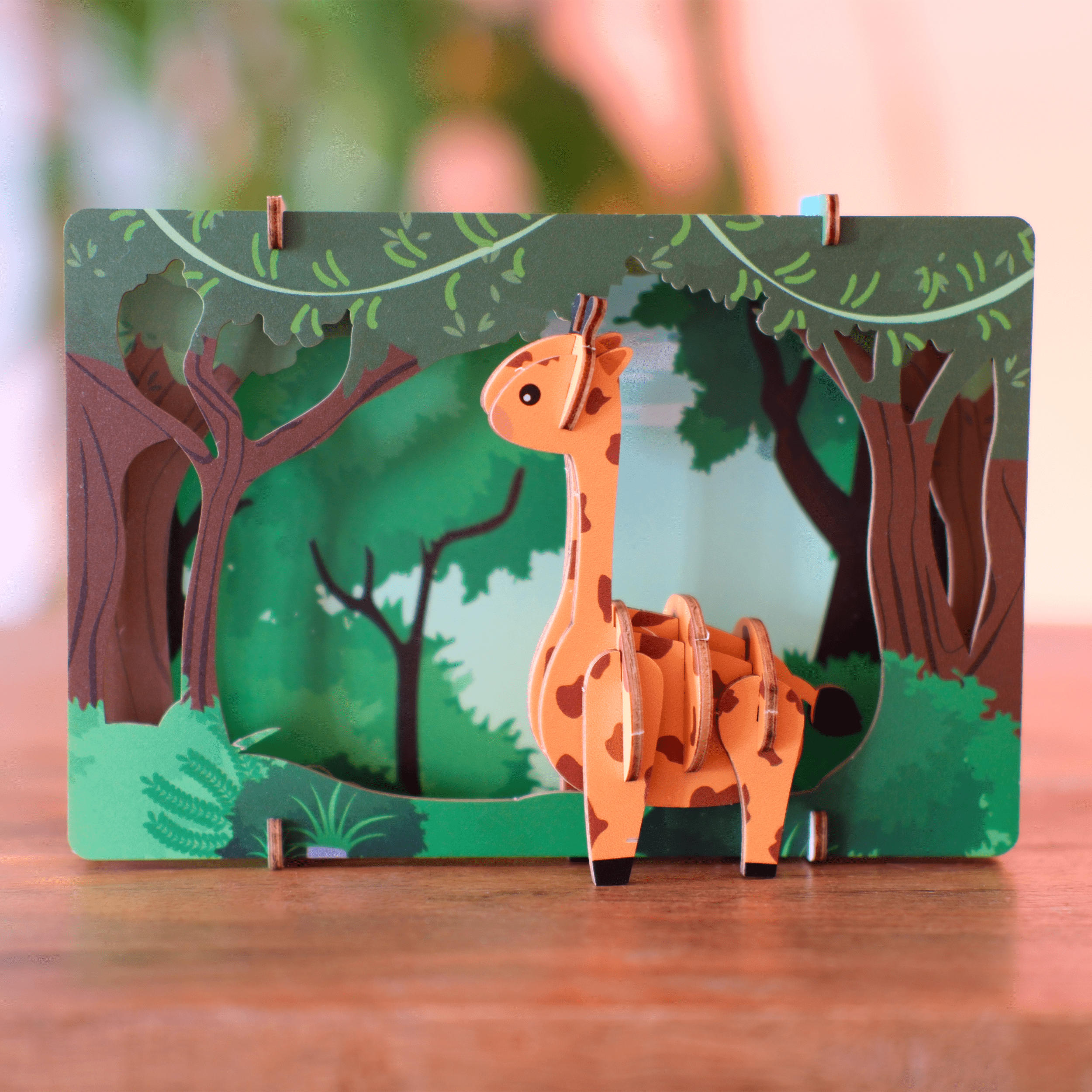 Images et photos de Safari Wonders 3D Puzzle Kit. ESC WELT.
