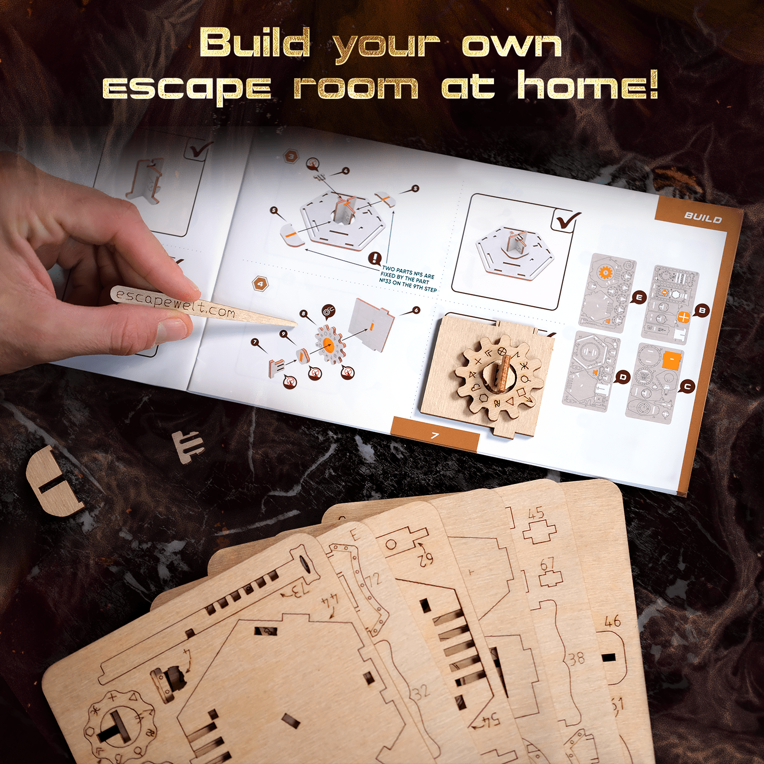 Images et photos de 3D Puzzle Game Fort Knox Box Pro. ESC WELT.